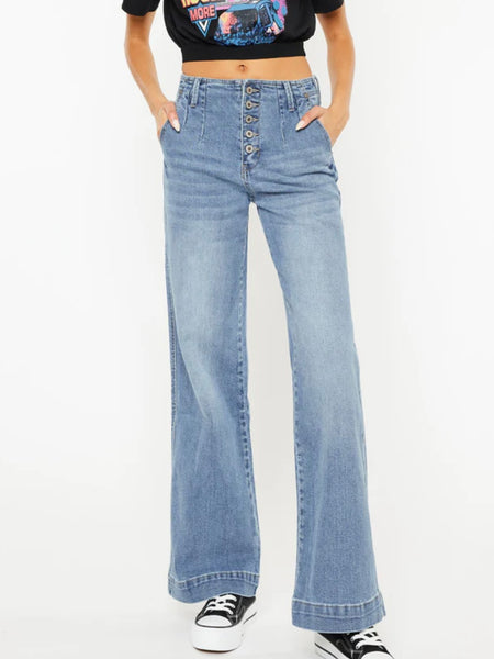 Zoey Wide Leg Jeans