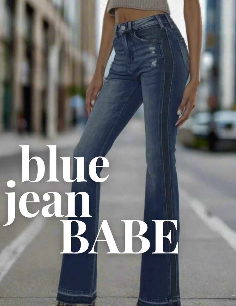 Blue Jean Babe Collection – Perfect Fit Denim featuring trending styles in kancan and risen jeans brand