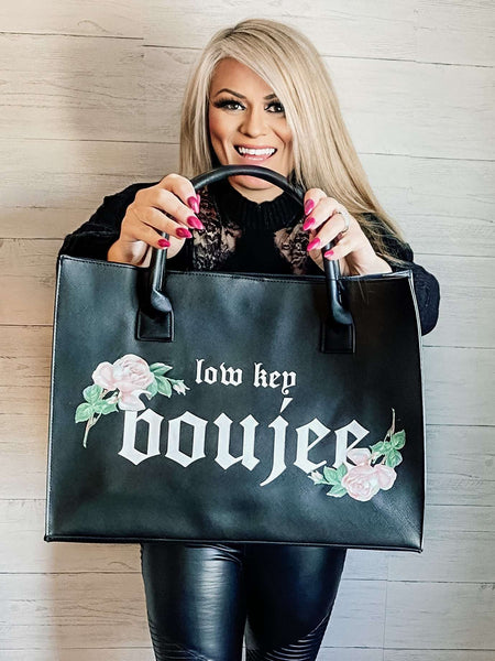 Low Key Boujee | Modern Vegan Tote