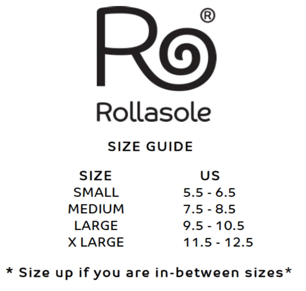 Size Chart for Glitz and Glam Sparkle Shoe 