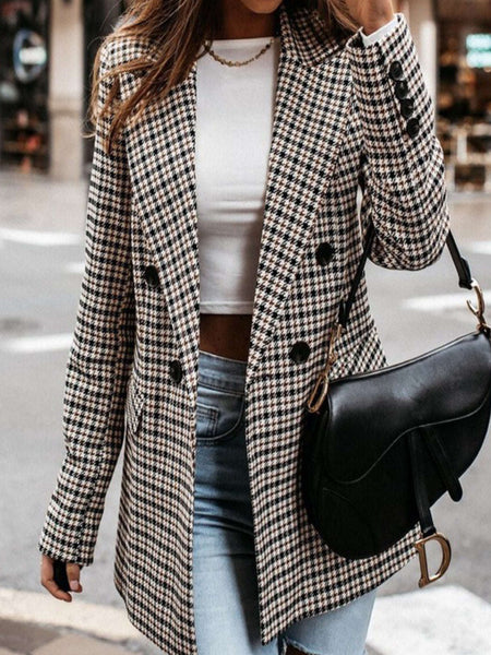 Viv Plaid Blazer